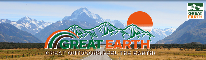 GREAT EARTH GREAT OUTDOORS, FEEL THE EARTH !